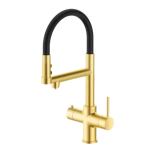 NOVEA 4IN1 - ברז מטבח גמיש עם מי כיור ו​מי שתיה מטוהרים, קרים וחמים