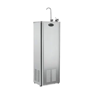 קולר מים קרים ריצפתי מנירוסטה 200W KLEARBAR COOLER תפוקה 20L/H ועם ברז למילוי בקבוק וברז לשתיה