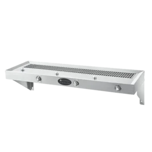 דלפק שתייה תלוי מנירוסטה שלושה ברזים