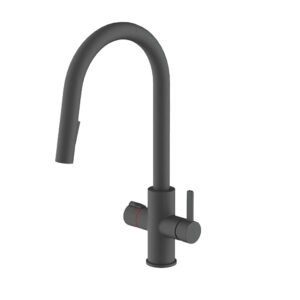 LOREN - ברז נשלף עיצוב מעוגל ומרשים, המציע 4 פונקציות חכמות במוצר אחד